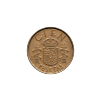 Preview 100 Pesetas, 1986 reverse