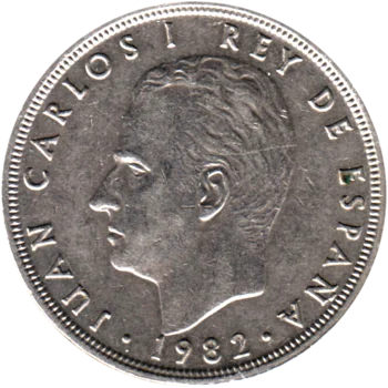Preview 50 Pesetas, 1982 obverse