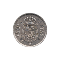 Preview 50 Pesetas, 1982 reverse