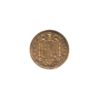 Preview 1 Peseta, 1962 reverse