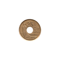 Preview 25 Pesetas, 1997 reverse