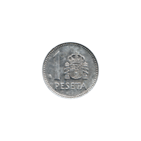 Preview 1 Peseta, 1985 reverse