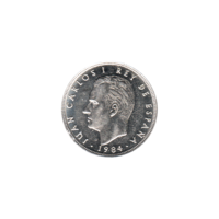 Preview 5 Pesetas, 1984 obverse