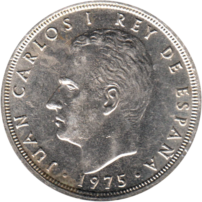 50 Pesetas, 1979 Obverse