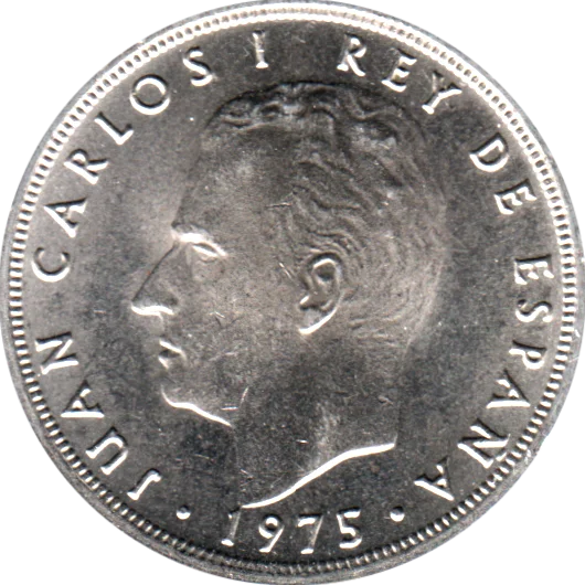 5 Pesetas, 1978 Obverse
