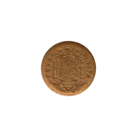 Preview 1 Peseta, 1968 reverse