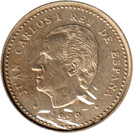 100 Pesetas, 1999 Obverse