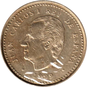 Preview 100 Pesetas, 1999 obverse