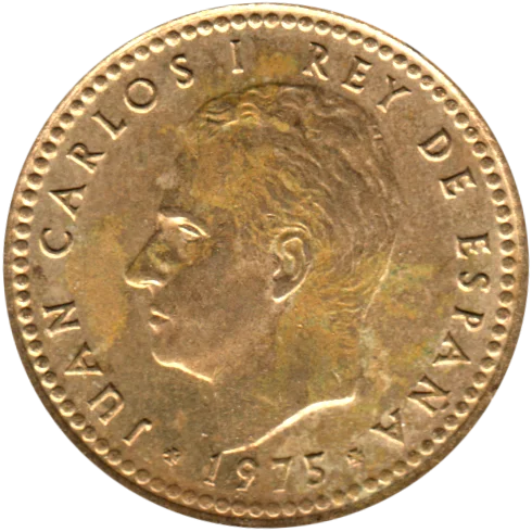 1 Peseta, 1976 Obverse