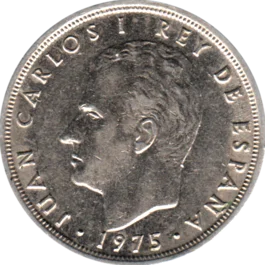 Preview 5 Pesetas, 1979 obverse