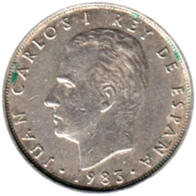 Preview 10 Pesetas, 1983 obverse