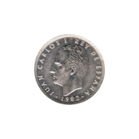 Preview 25 Pesetas, 1982 obverse