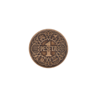 Preview 1 Peseta, 1944 reverse