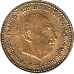 Preview 1 Peseta, 1963 obverse