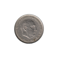 Preview 25 Pesetas, 1959 obverse