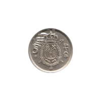 Preview 5 Pesetas, 1980 reverse