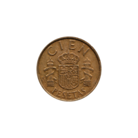 Preview 100 Pesetas, 1984 reverse