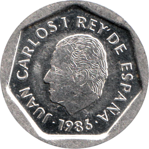 200 Pesetas, 1986 Obverse