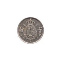 Preview 5 Pesetas, 1982 reverse