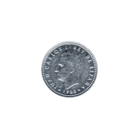 Preview 1 Peseta, 1988 obverse
