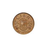 Preview 100 Pesetas, 1988 reverse