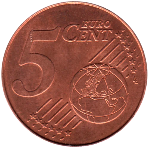 5 cents, 2022 Reverse