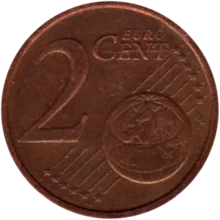 Preview 2 cents, 2003 reverse