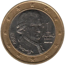 Preview 1 Euro, 2009 obverse