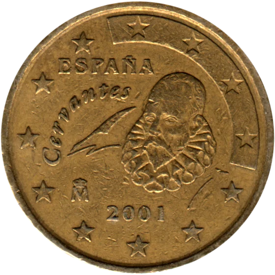 50 cents, 2001 Obverse