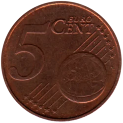 Preview 5 cents, 2023 reverse