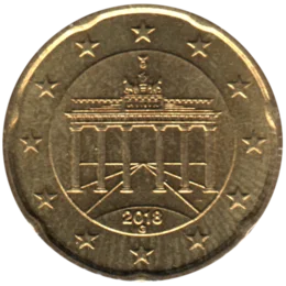 Preview 20 cents, 2018 obverse