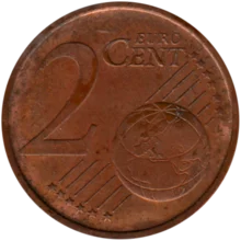 Preview 2 cents, 2002 reverse
