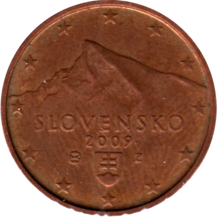 2 cents, 2009 Obverse