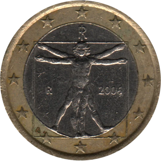 1 Euro, 2006 Obverse