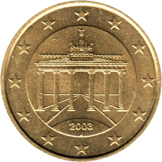 50 cents, 2003 Obverse