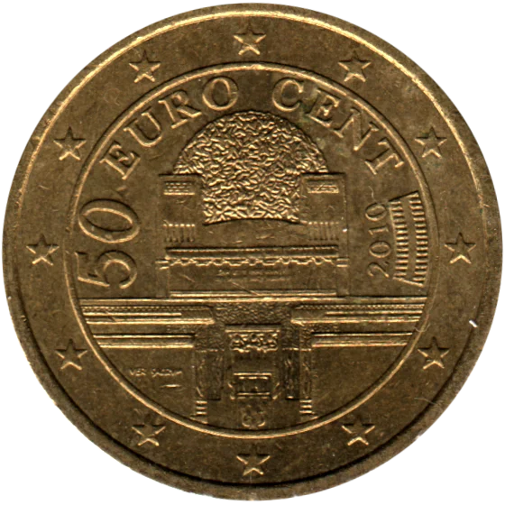 50 cents, 2010 Obverse