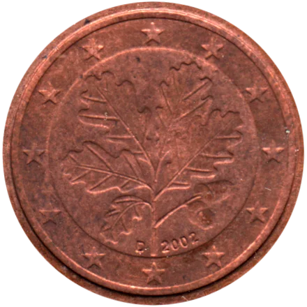 2 cents, 2002 Obverse