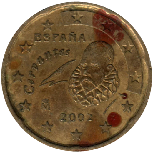 20 cents, 2002 Obverse