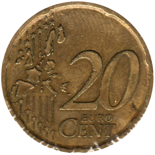 20 cents, 2002 Reverse
