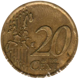 Preview 20 cents, 2002 reverse