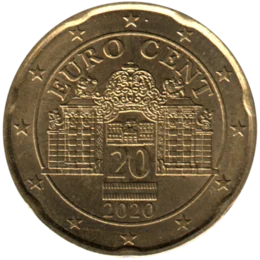 Preview 20 cents, 2020 obverse