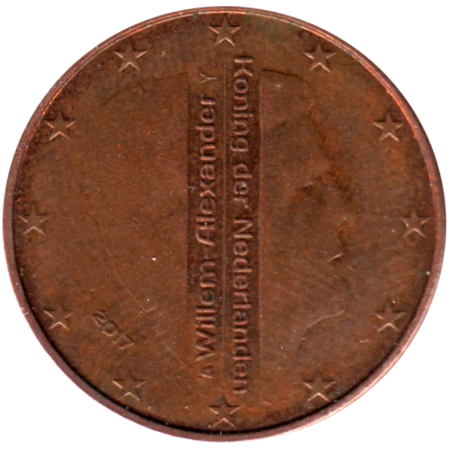 5 cents, 2017 Obverse