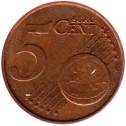 Preview 5 cents, 2017 reverse