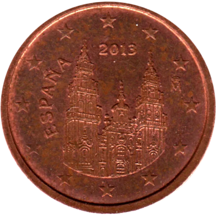 2 cents, 2013 Obverse