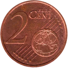 Preview 2 cents, 2013 reverse