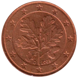 Preview 5 cents, 2009 obverse