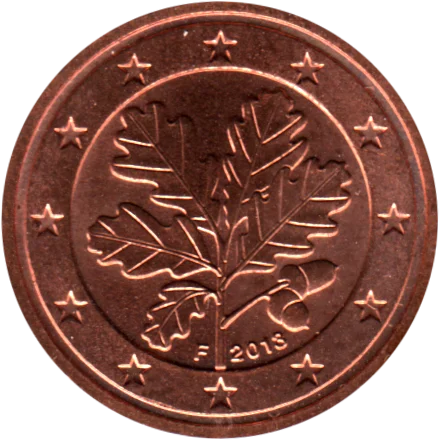 2 cents, 2013 Obverse