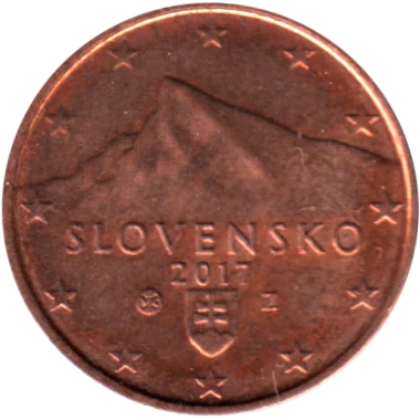 Preview 1 cent, 2017 obverse