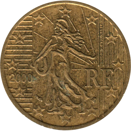 50 cents, 2000 Obverse