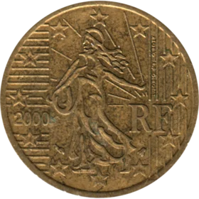 Preview 50 cents, 2000 obverse